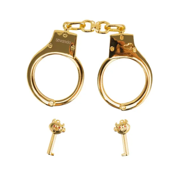 Love-slave & Pretty-sub SM Bondage-Toy Handcuffs Sets